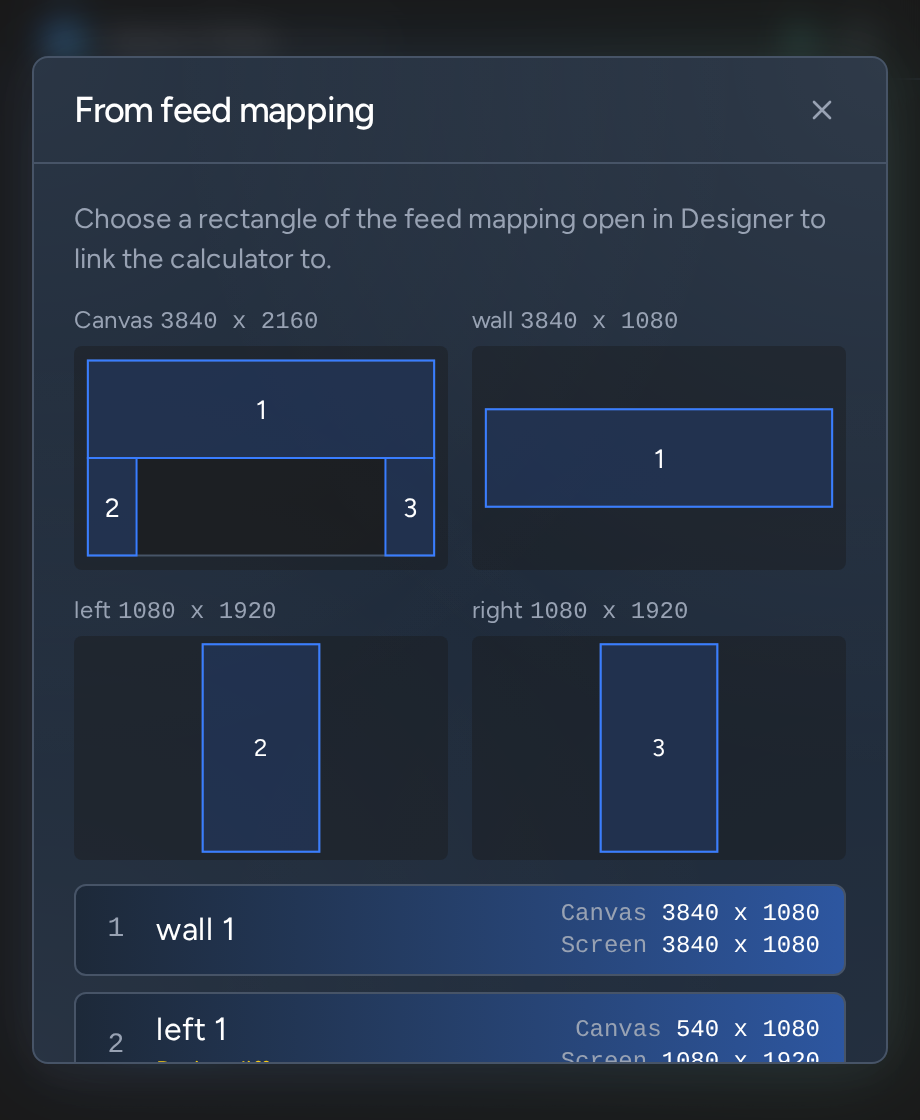 Aspect Ratio: feed rectangle picker